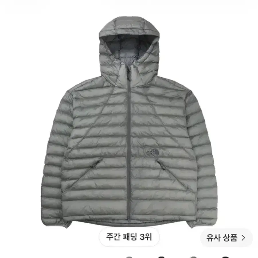 노스페이스 벤투스 온 자켓 실버