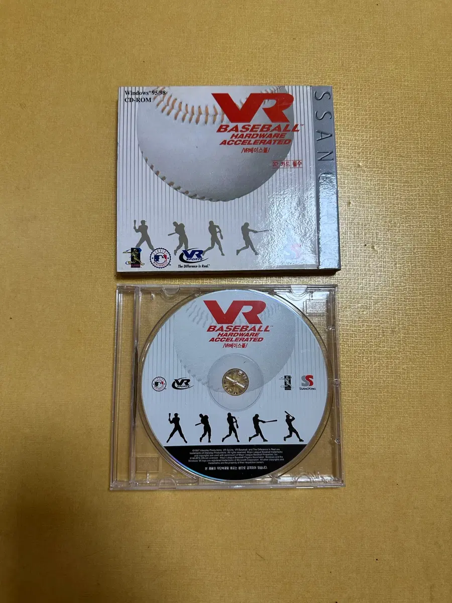 고전 PC 게임 VR베이스볼 판매합니다.