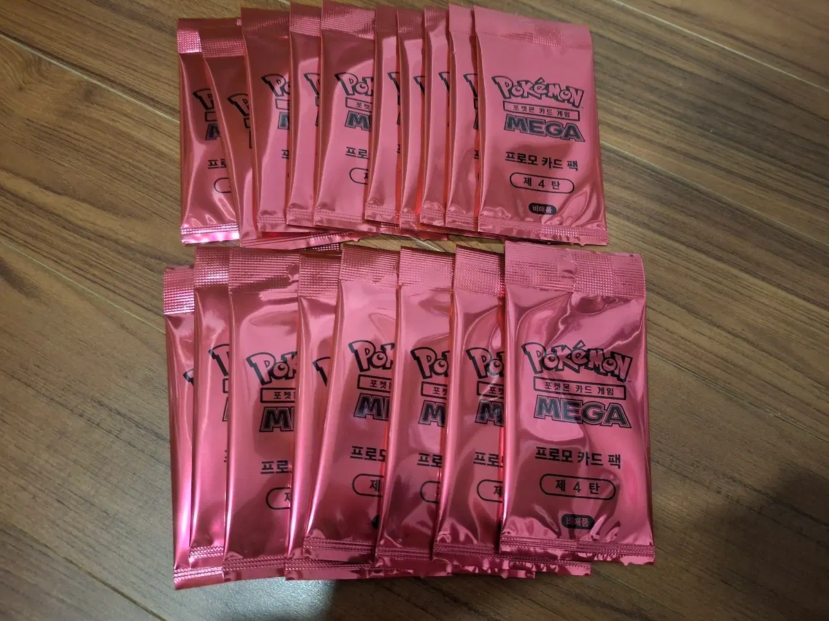 포켓몬카드 MEGA 제4탄 18팩