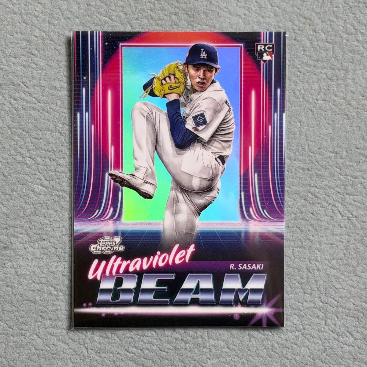 MLB)2025 탑스 LA다저스 사사키 로키 루키
