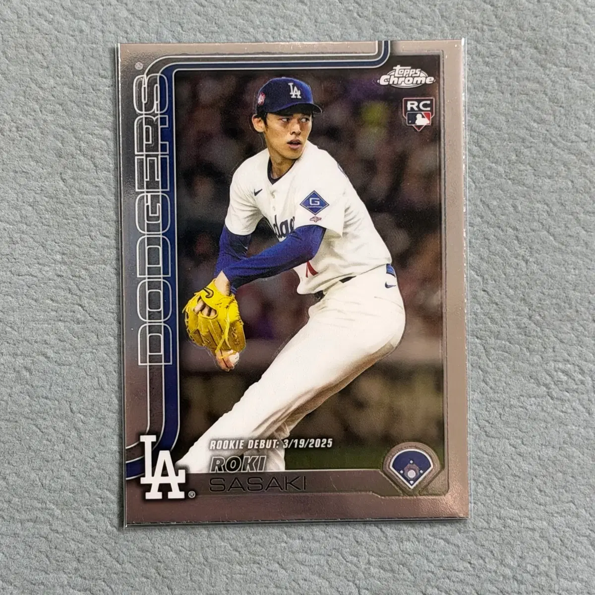 MLB)2025 탑스 LA다저스 사사키 로키 루키