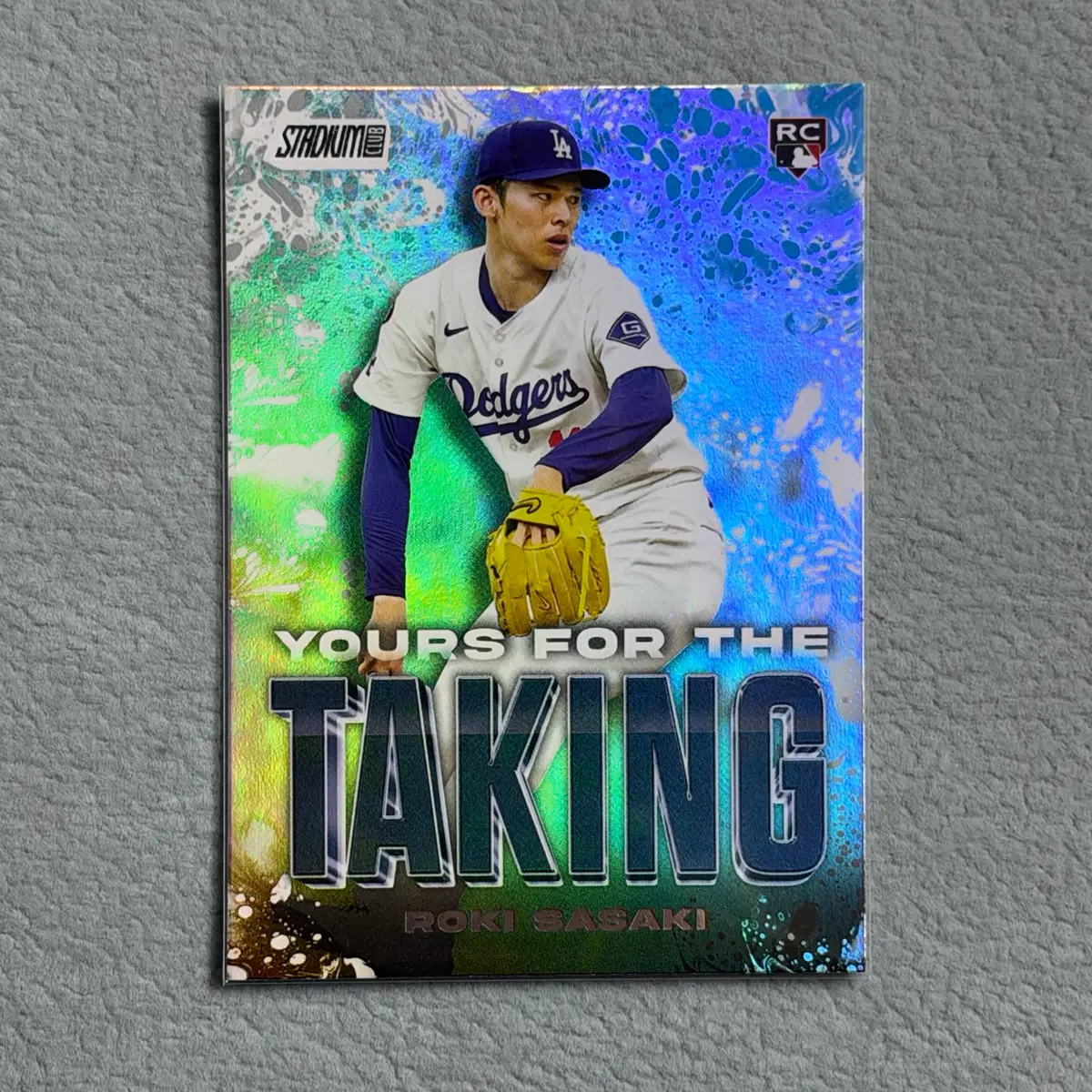 MLB)2025 탑스 LA다저스 사사키 로키 루키