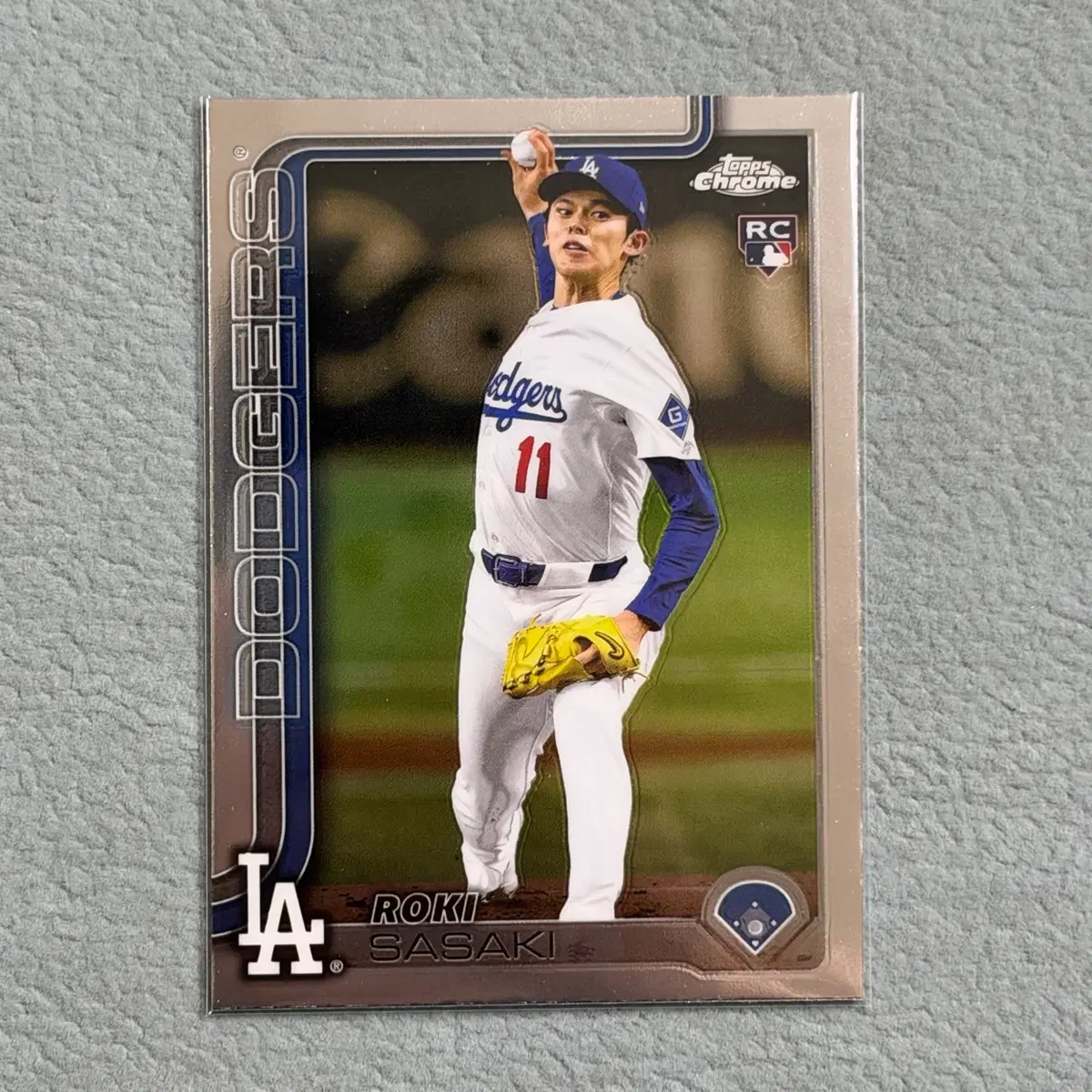 MLB)2025 탑스 LA다저스 사사키 로키 루키
