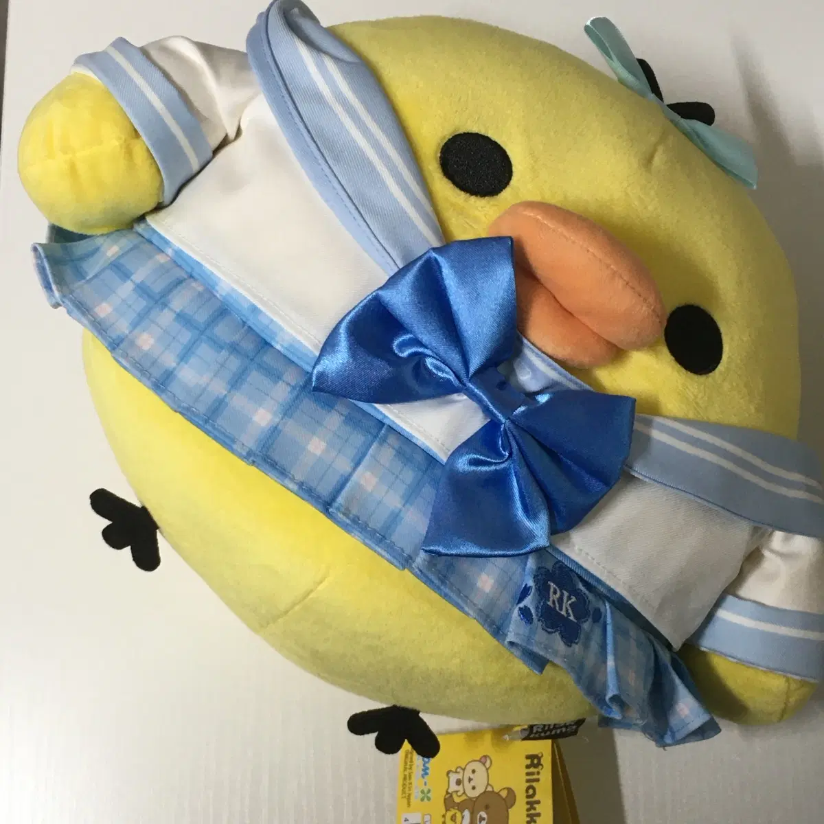 택o) 키이로이토리 상하이팝업 세일러복 빅 인형