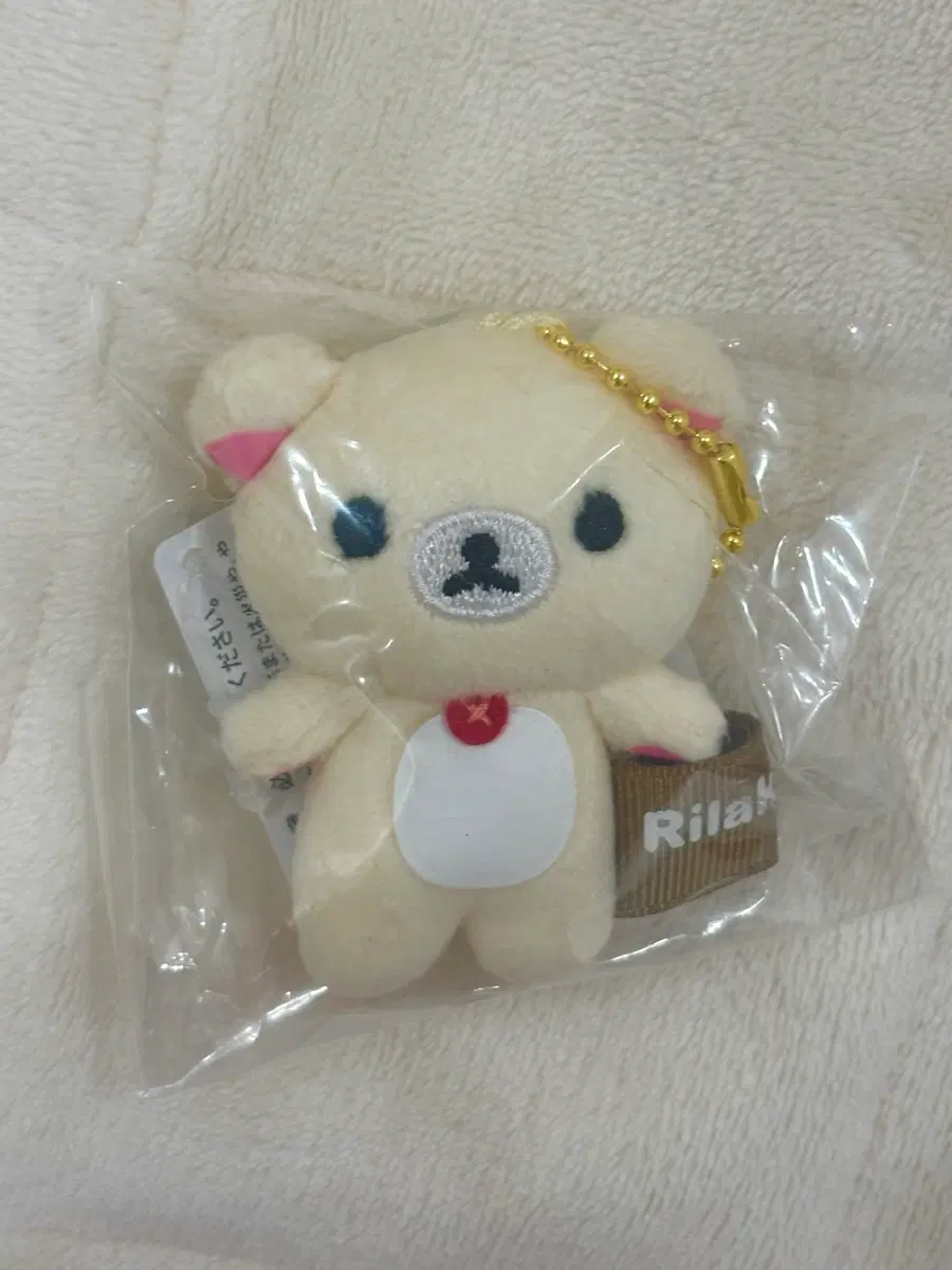 산엑스 코리락쿠마 미니인형 리락쿠마 인형 쿠지 키링