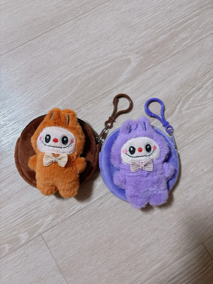 라부부 인형 키링 파우치