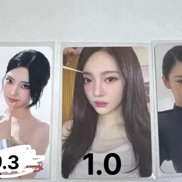 에스파 닝닝 포카 일괄,개별