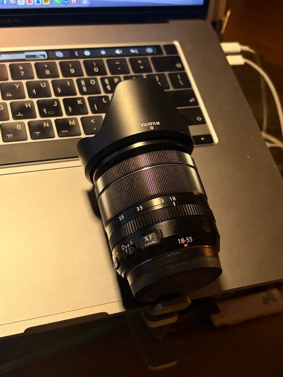 후지 18-55mm 번들렌즈 팔아요!