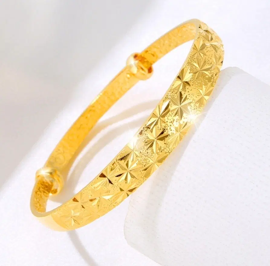 New product 18k 5-layer compressed special plating around bangle bracelet