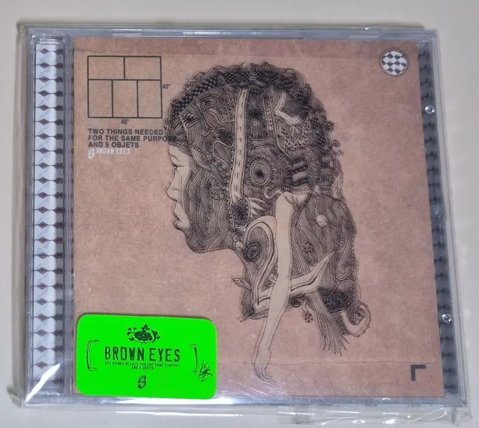 브라운 아이즈 3집 / 가지마 가지마, 너 때문에, 사랑을 말해요 (미개봉 CD)