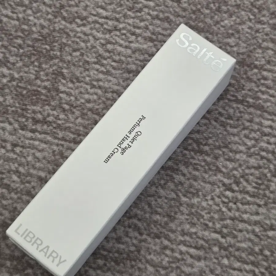 솔테 라이브러리 핸드크림