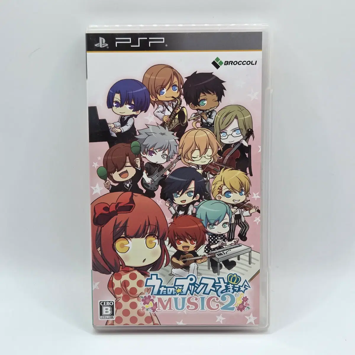 [일판] PSP 노래의 왕자님 뮤직 2 일본판 플스 타이틀 게임 포터블 여성향 오토메 (A2404)