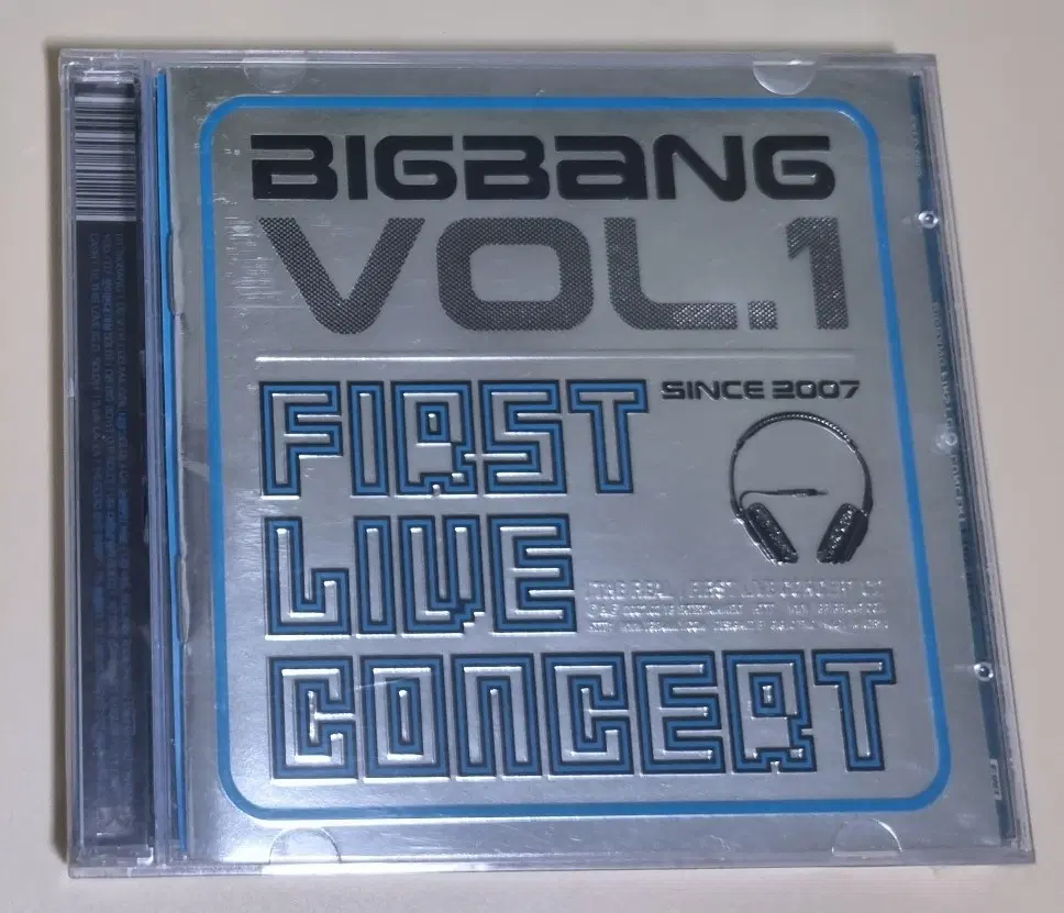 빅뱅 1st Concert Live / 초판 (미개봉 CD)
