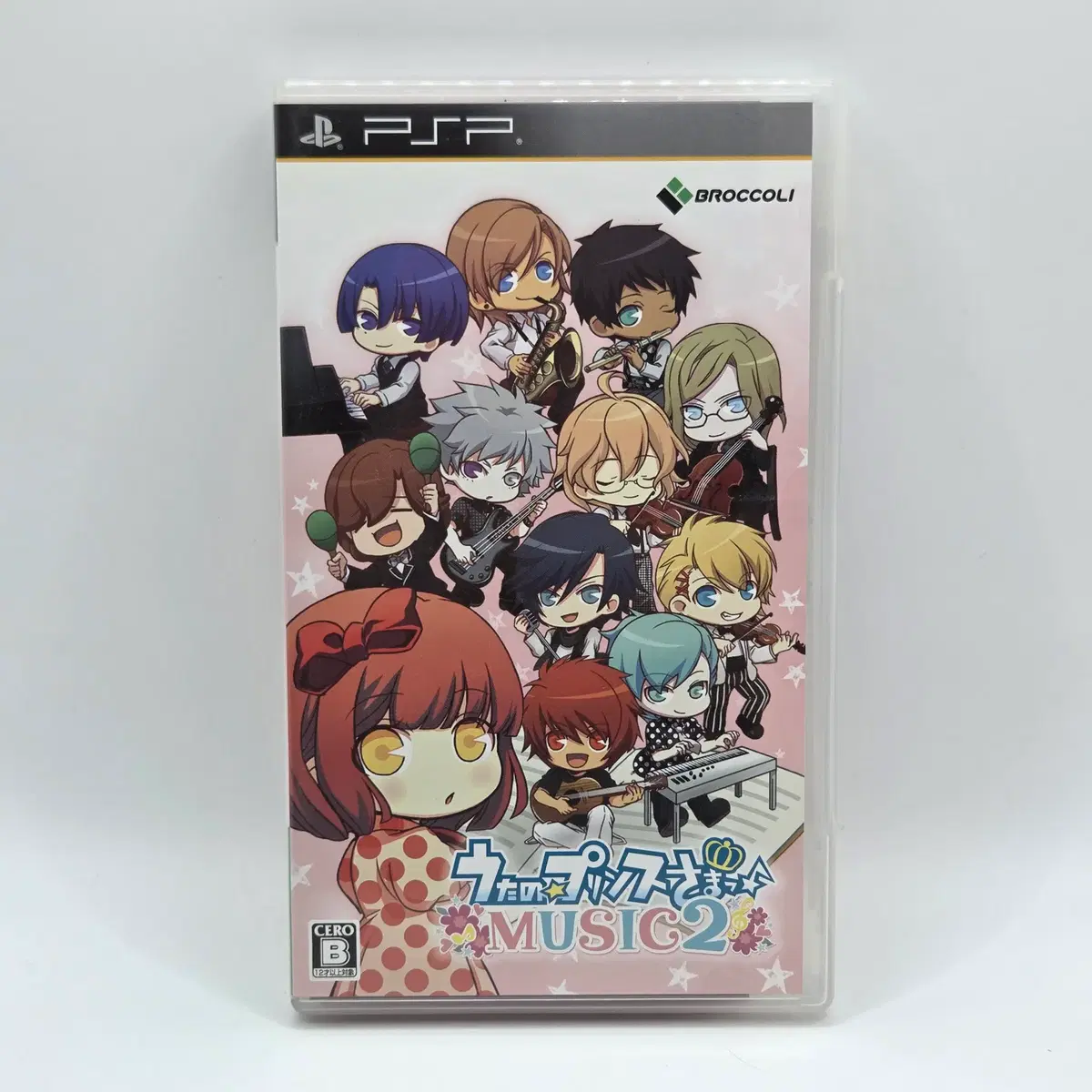 [일판] PSP 노래의 왕자님 뮤직 2 일본판 플스 타이틀 게임 포터블 여성향 오토메 (A2408)