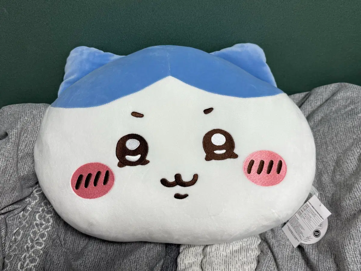 먼작귀 치이카와 쫀득 페이스 BIG쿠션 하치와레