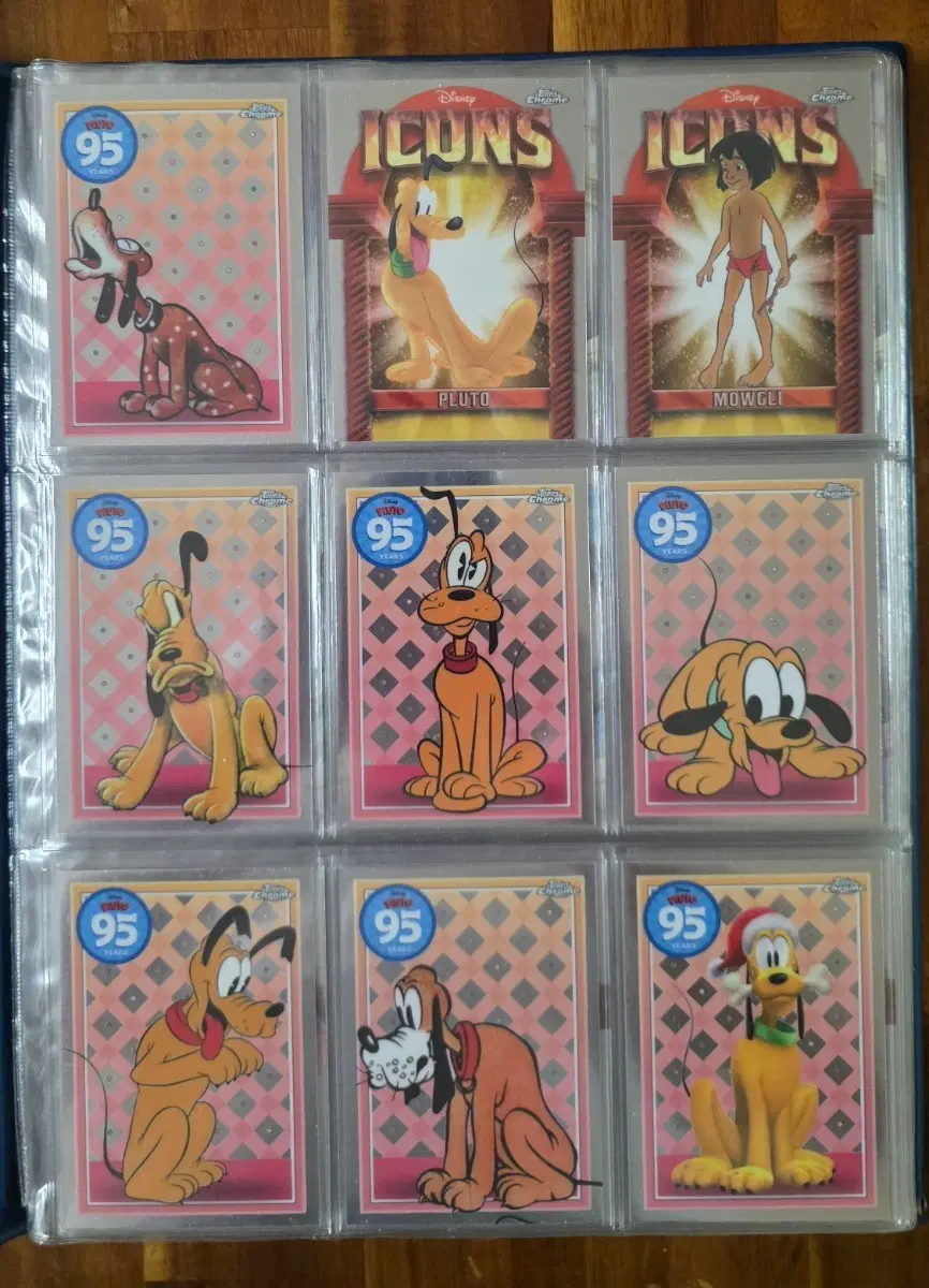 디즈니 카드 90장