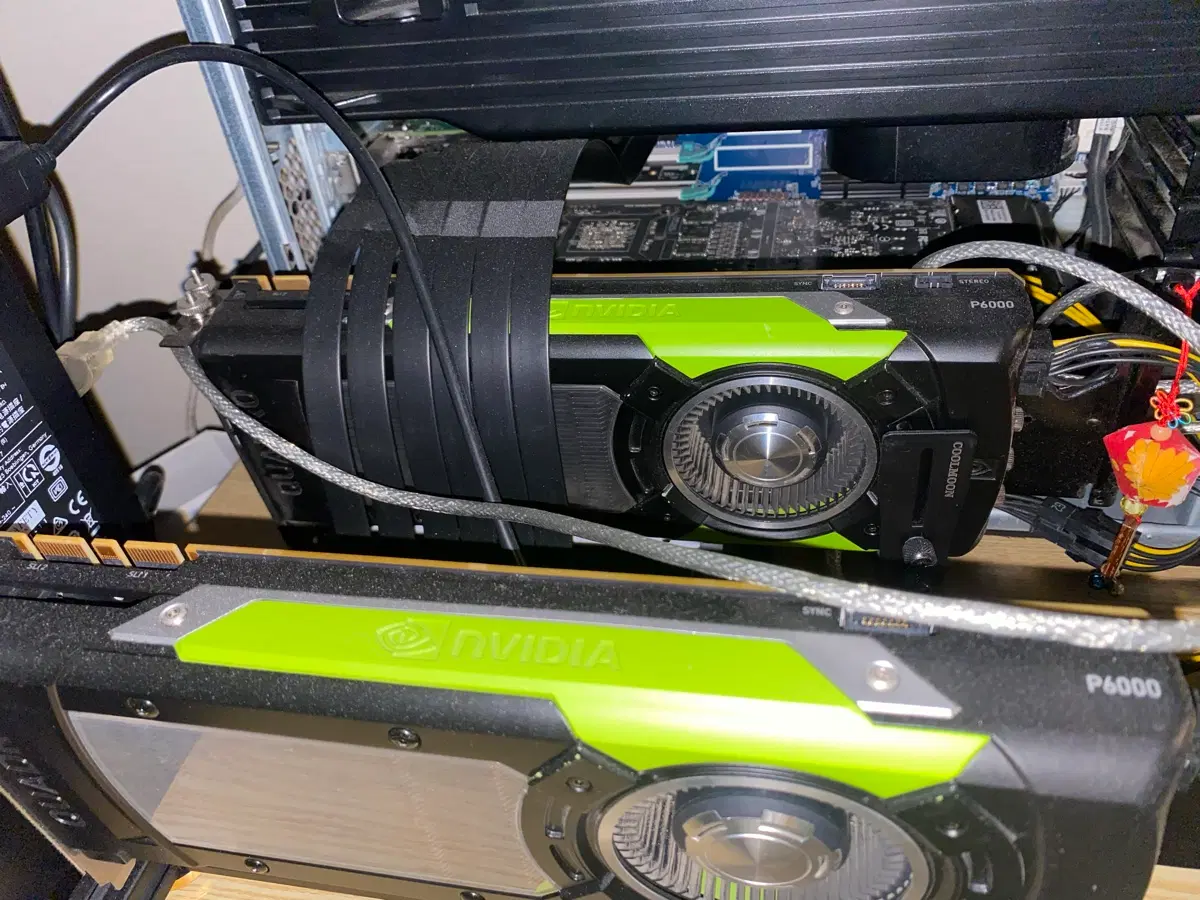 NVIDIA Quadro P6000 그래픽카드