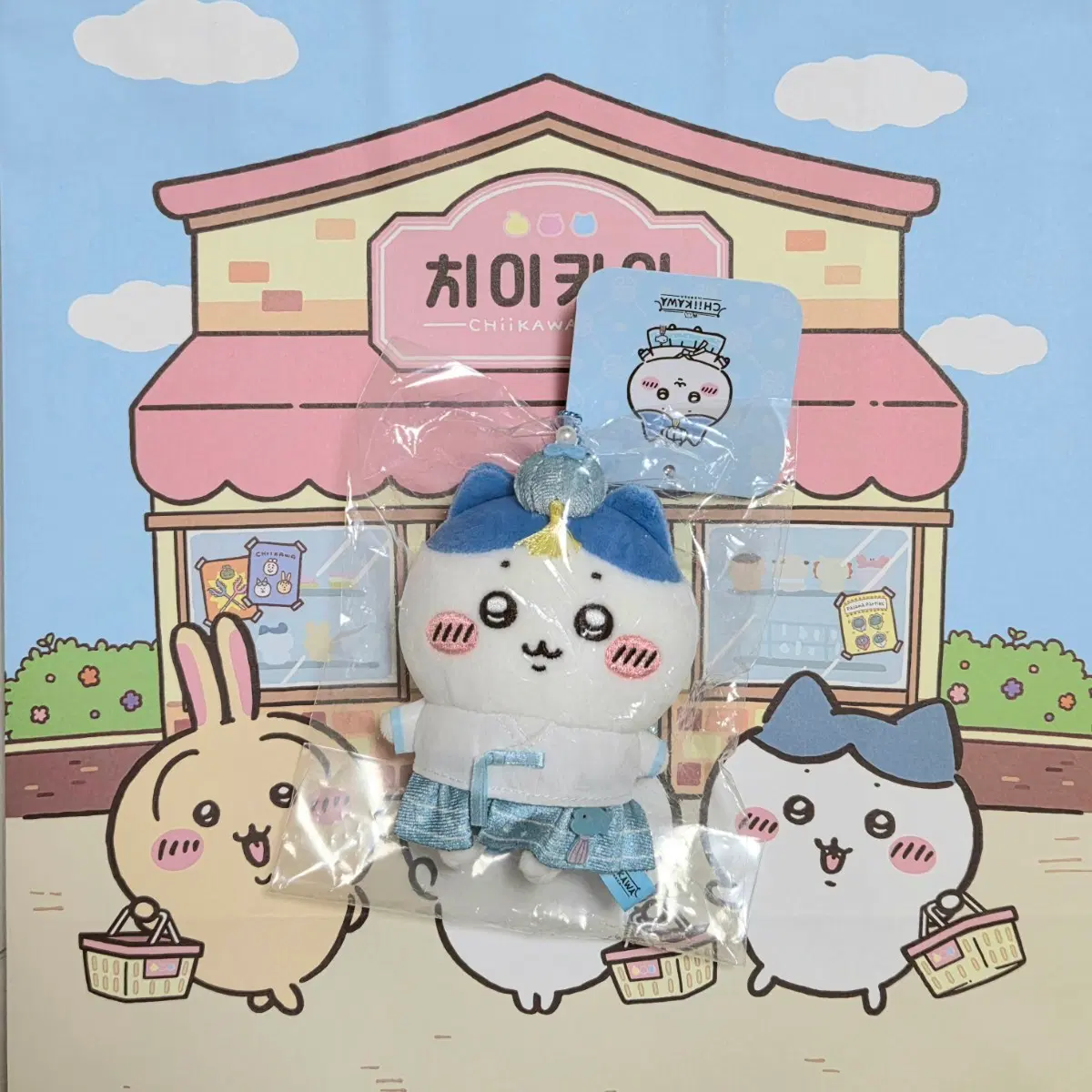 [하치와레] 한복 치이카와 마스코트 먼작귀