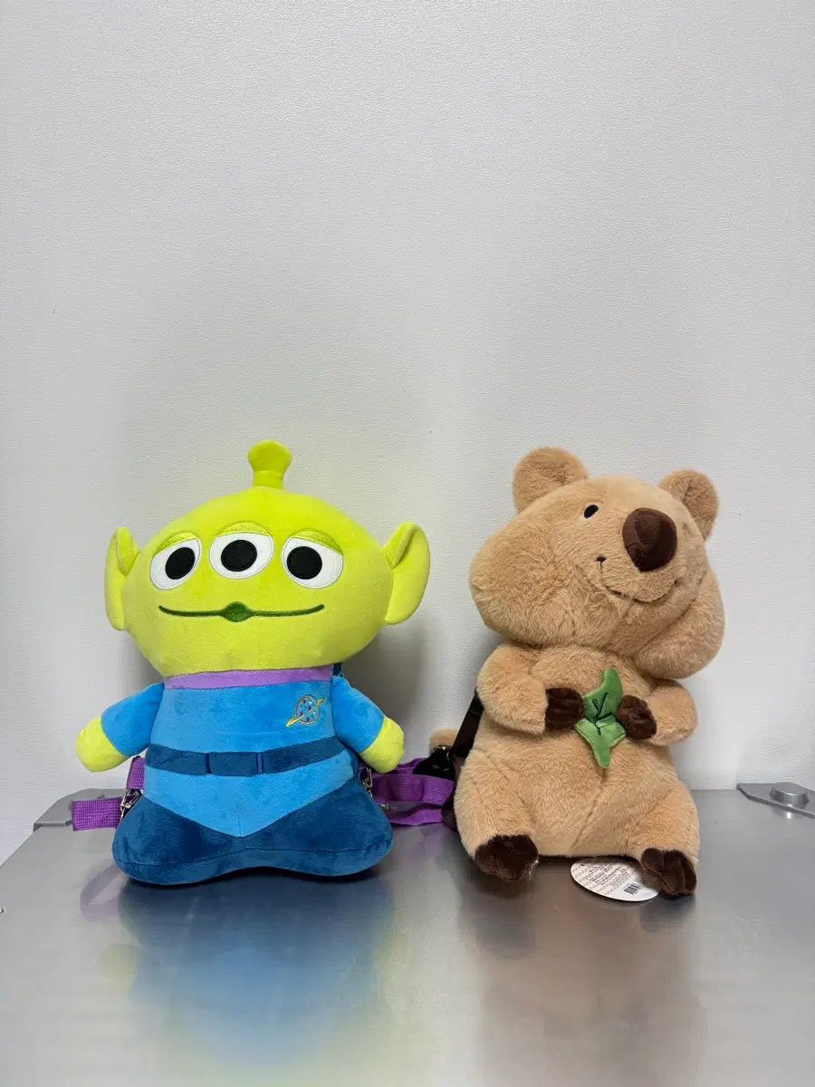 [새상품] 토이스토리 알린 인형 백팩, 쿼카 백팩 팔아요~