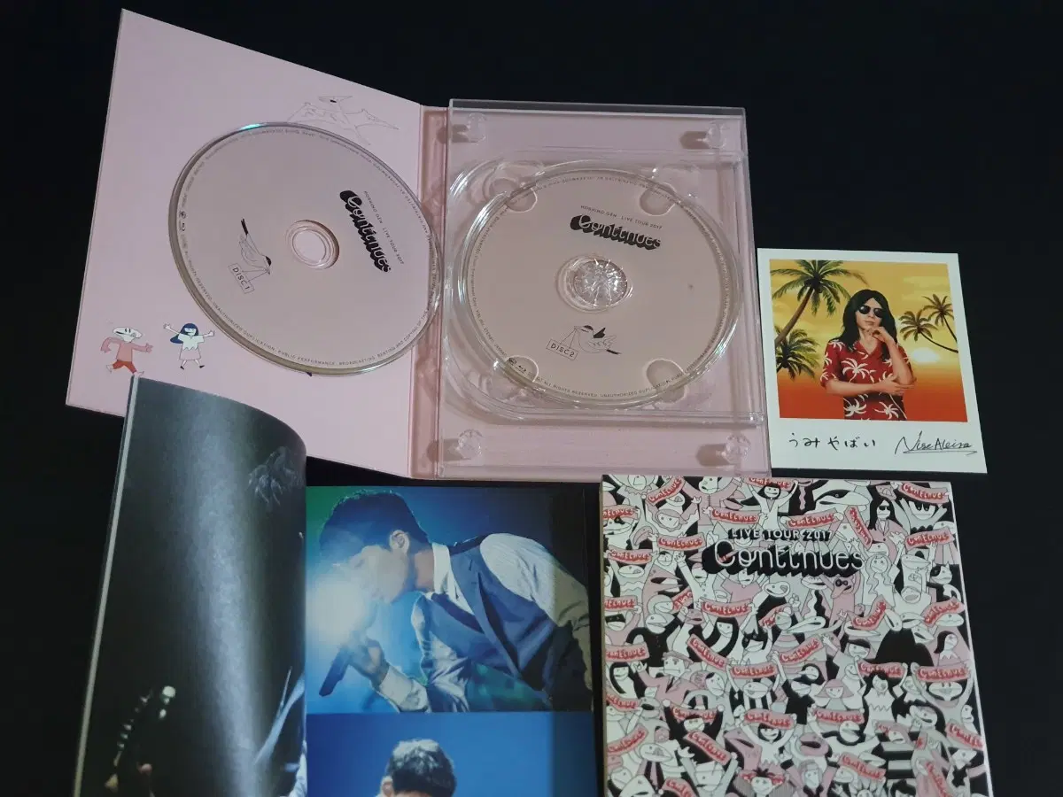 호시노겐 라이브 투어 영상 Live Tour 2017 Continues (2Blu-ray) 한정반
