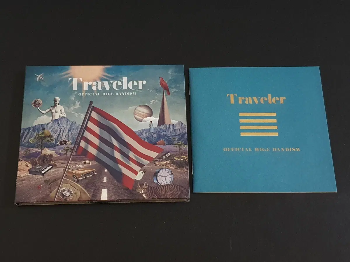 히게단 오피셜히게단디즘 2집 앨범 Traveler 음반