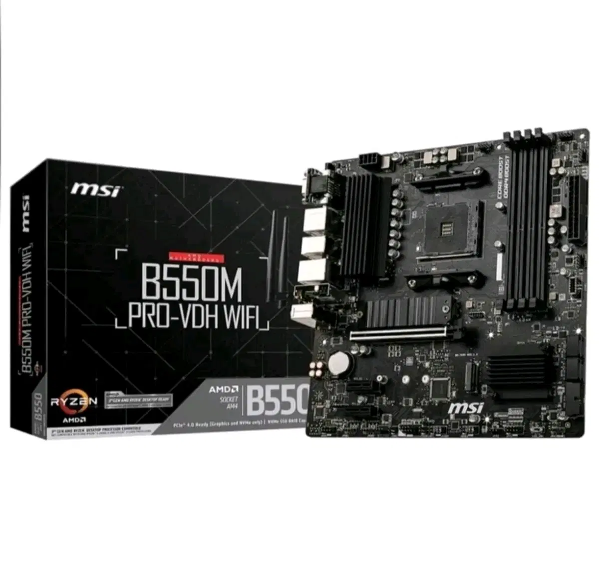 (미개봉) MSI B550M PRO-VDH WIFI 메인보드 팝니다.