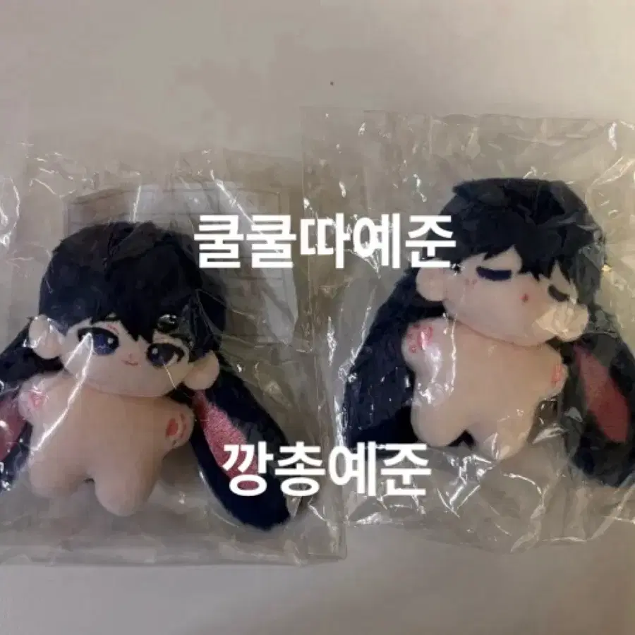 플레이브 예준 비공식 인형 쿨쿨따 예준 깡총예준 토끼 5깅