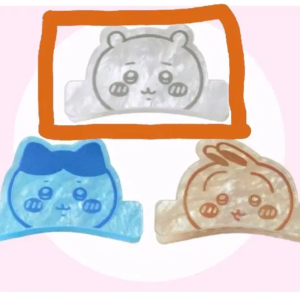 치이카 집게핀 머리핀