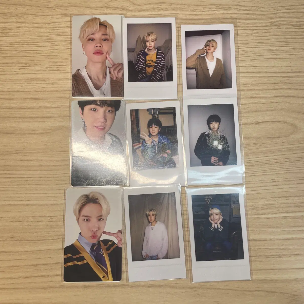 방탄 데코키트 포카 분철 분할 판매 지민윤기호석