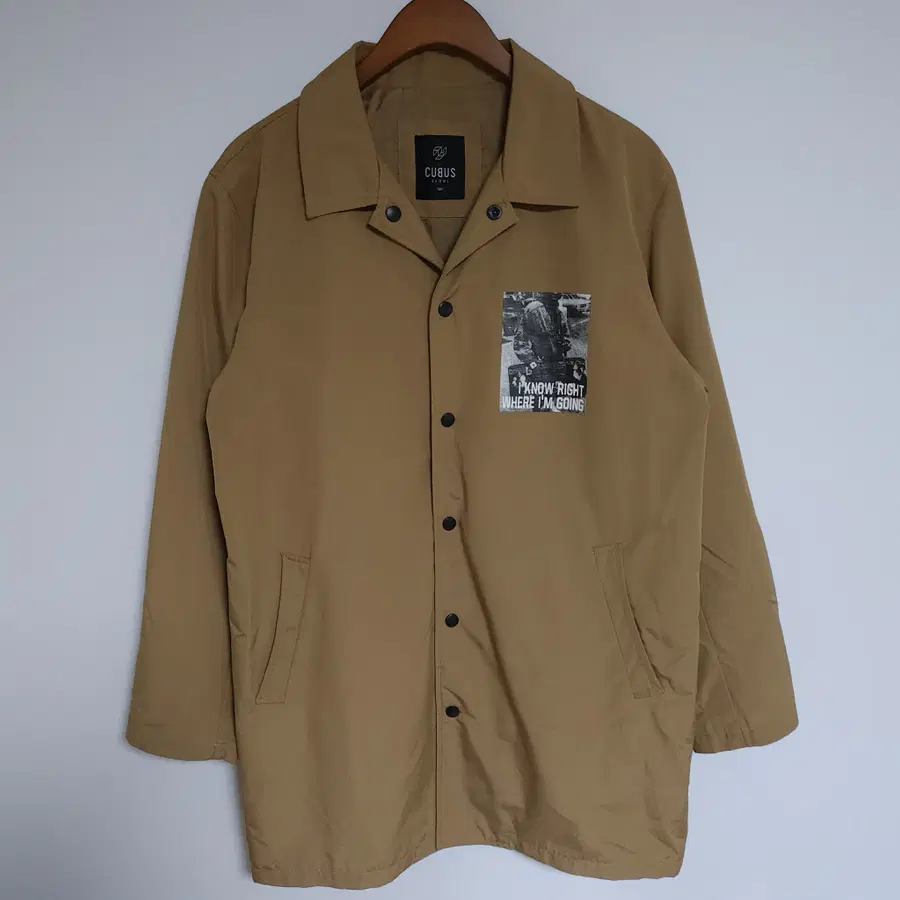 603 CUBUS 롱 코트 단추 자켓