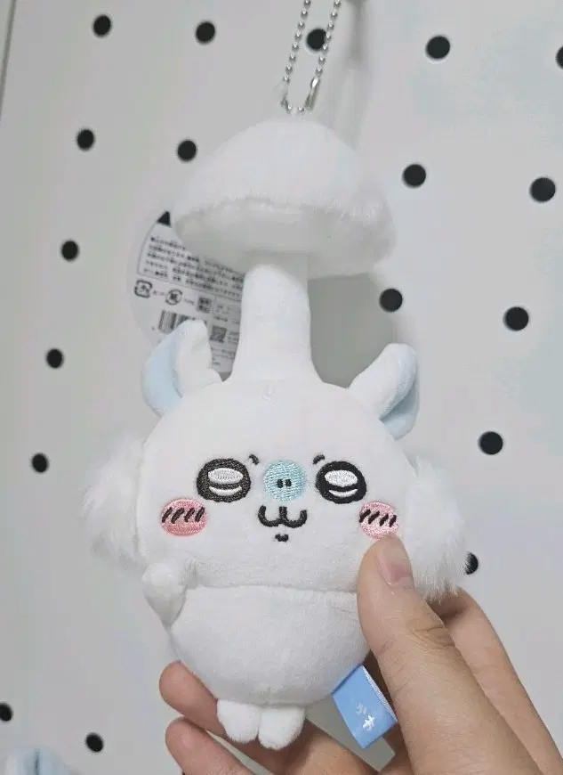 치이카와 기생버섯 모몽가 마스코트 키링인형
