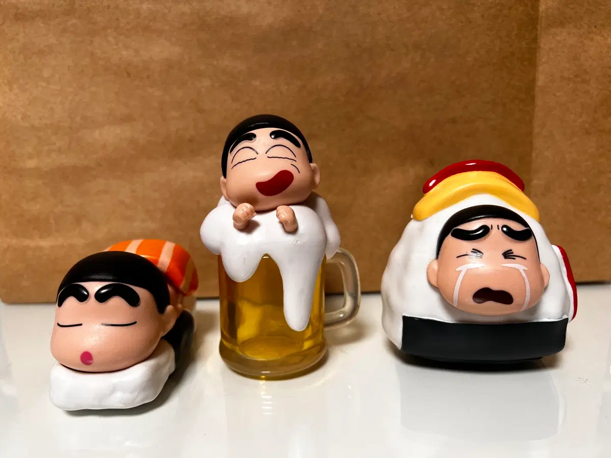 짱구는 못말려 피규어 3종 세트