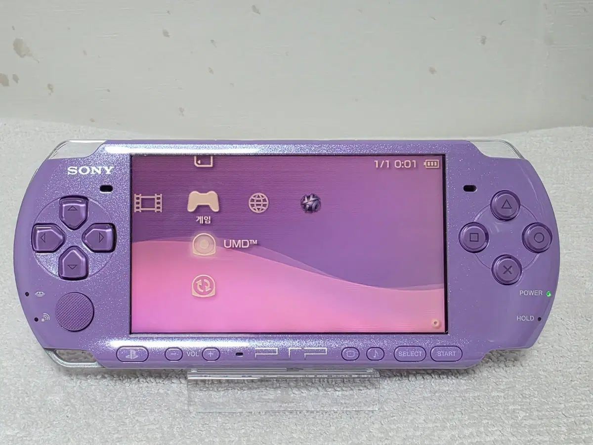 소니 PSP 3000 라일락 퍼플