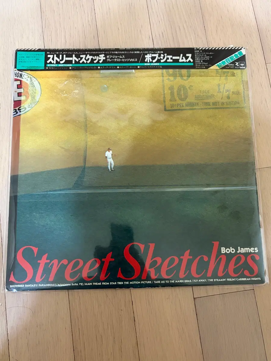 [일본초반 LP] 밥 제임스 - Street Sketches (CBS/ 퓨전 재즈 명반)