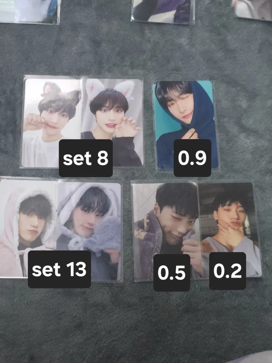 에이티즈 포카 미공포 양도합니다