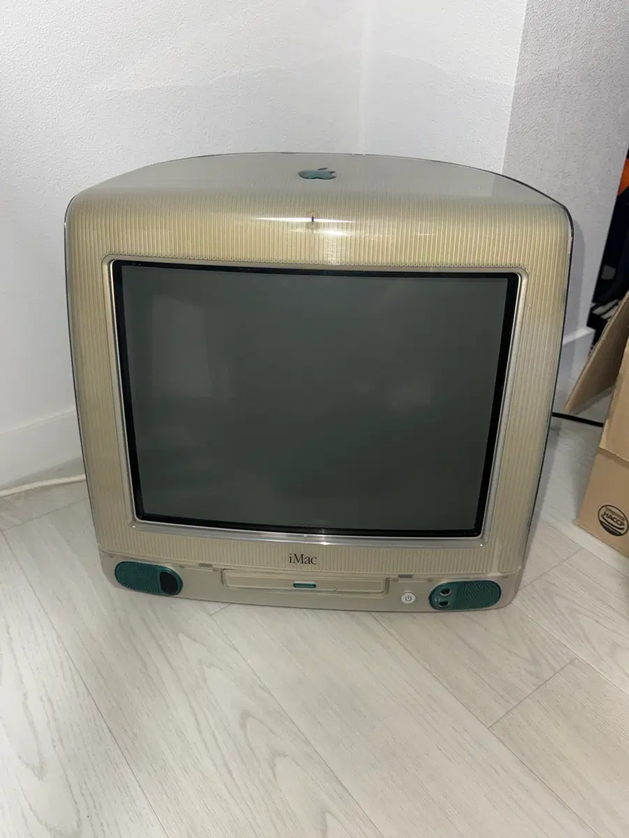 애플 아이맥 g3 본디블루 Imac 레트로 컴퓨터 모니터 빈티지 골동품 장식품