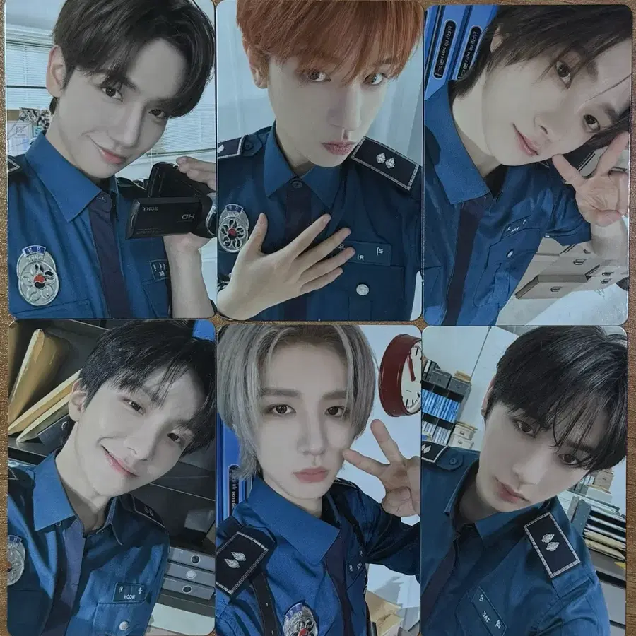 보넥도 경찰 멤버쉽 키트