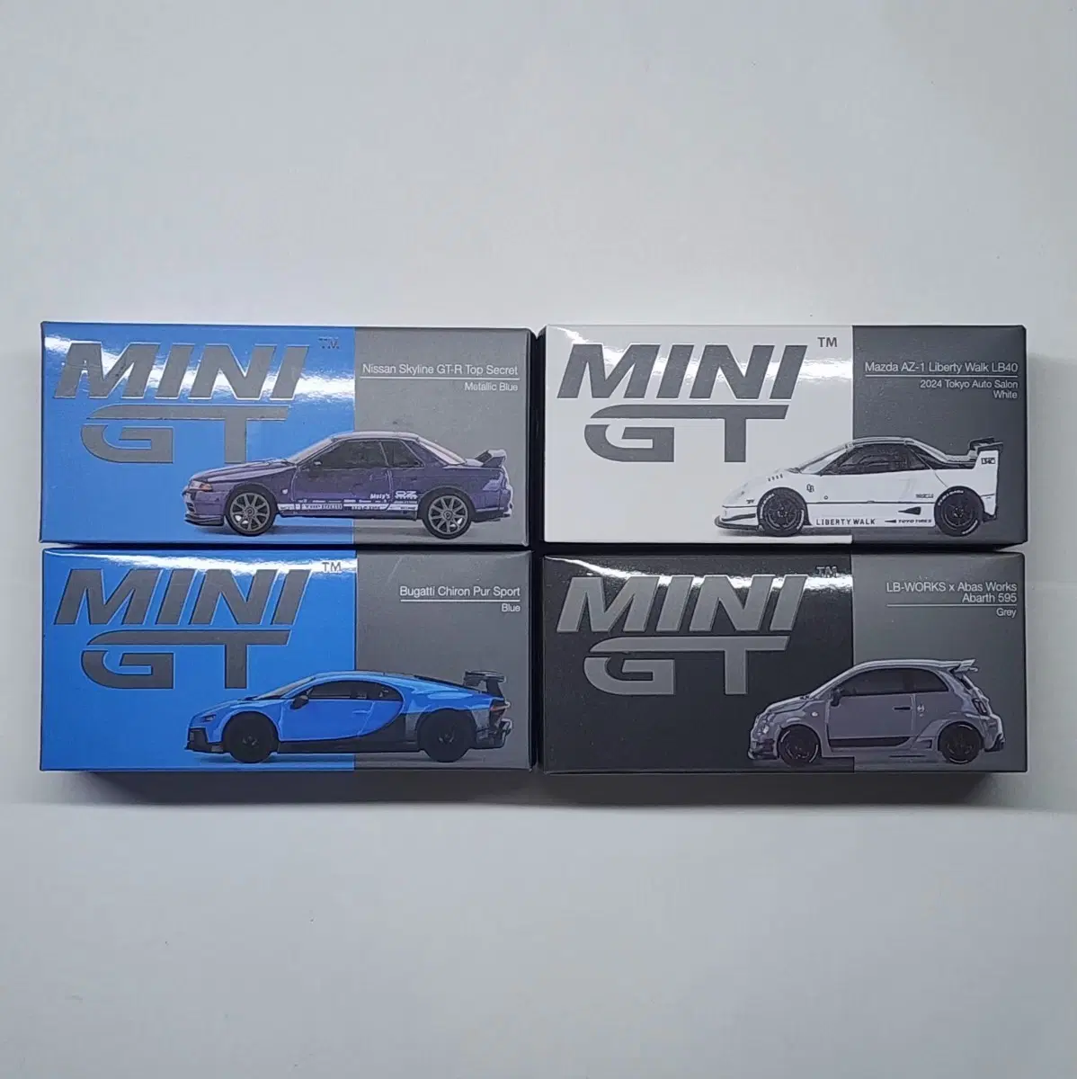 미니지티 부가티 GTR 등 일괄판매