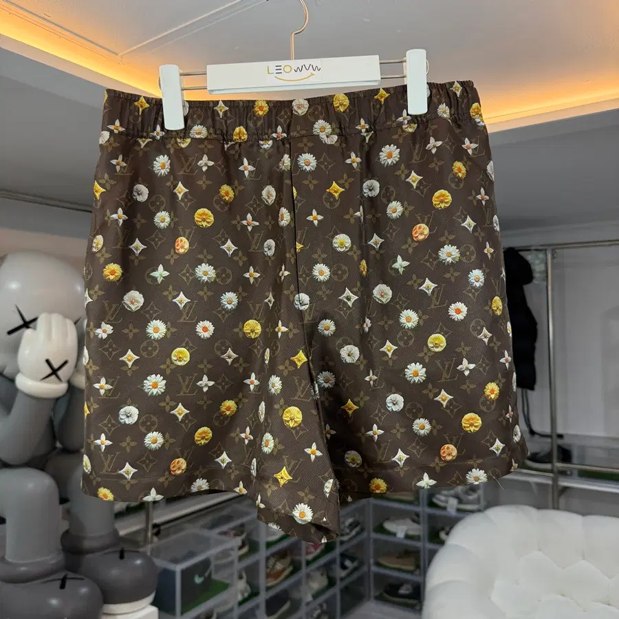 [리오브] 루이비통 LV 모노그램 프린티드 나일론 스윔 숏팬츠