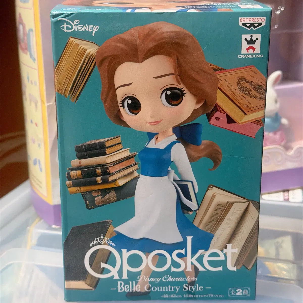 (단순개봉) 디즈니 Qposket 벨 컨트리 스타일 피규어