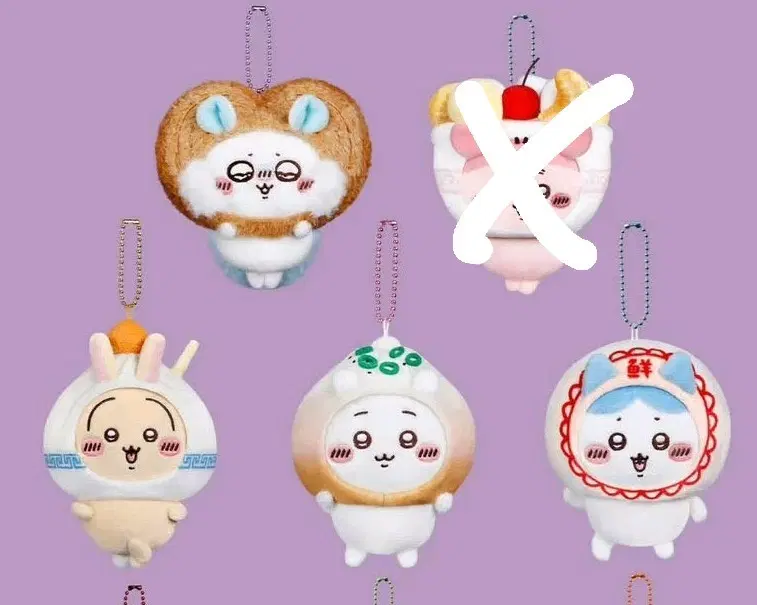 치이카와 하치와레 우사기 모몽가 상하이 치이카와데이즈 한정 인형 (현물)