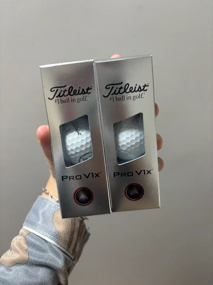미개봉 타이틀리스트 Pro V1x 골프공 6구 일괄