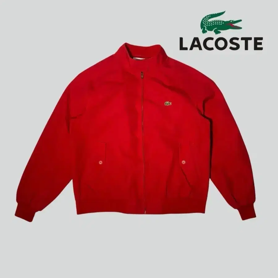 80년대 빈티지 IZOD 라코스테 바라쿠타 자켓 100