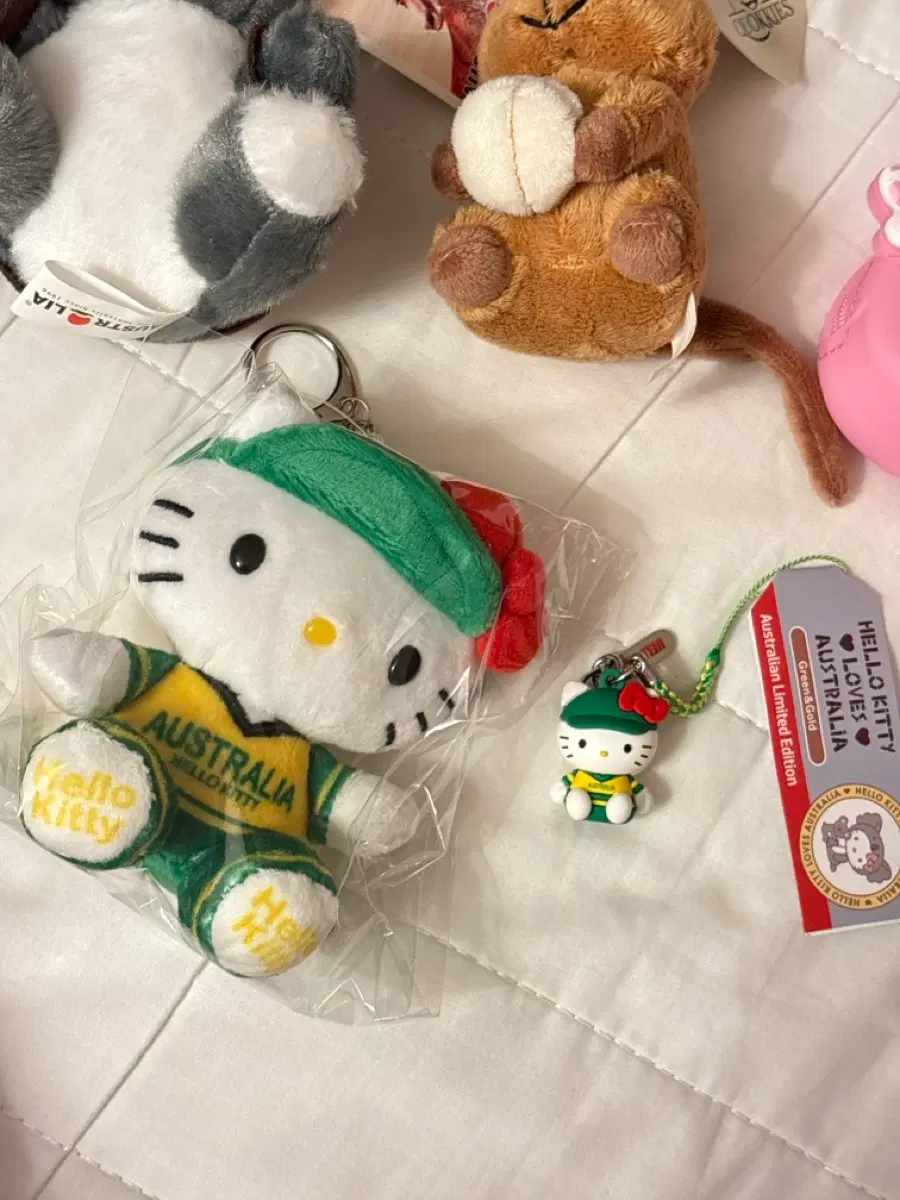 호주키티 한정판 오스트레일리아유니폼키티 세트판매