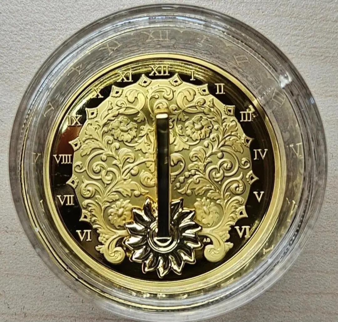 2025 캐나다 길디드 선다이얼 (해시계) 은화