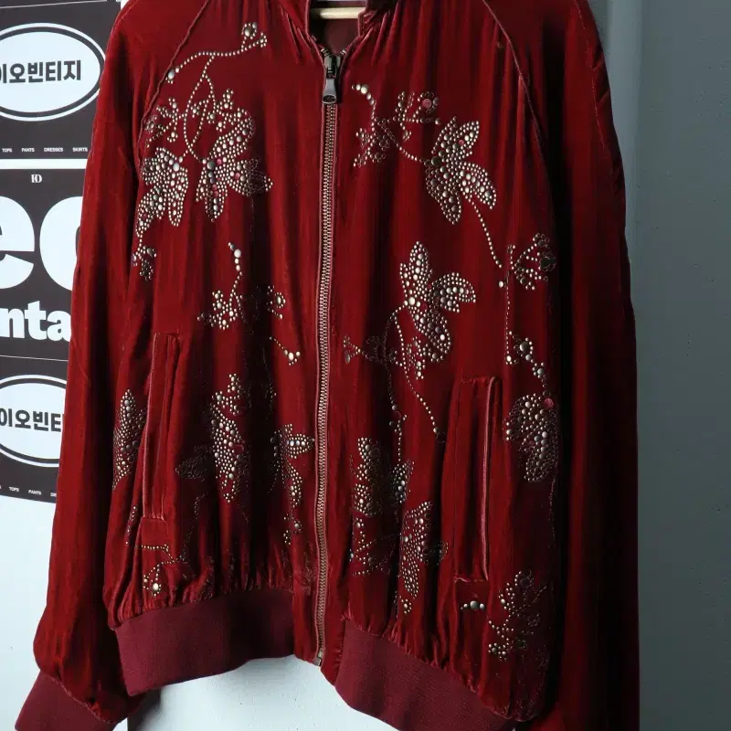 (XL-2XL) 자라 집업 바람막이 점퍼자켓 벨벳 스튜디오-H39465