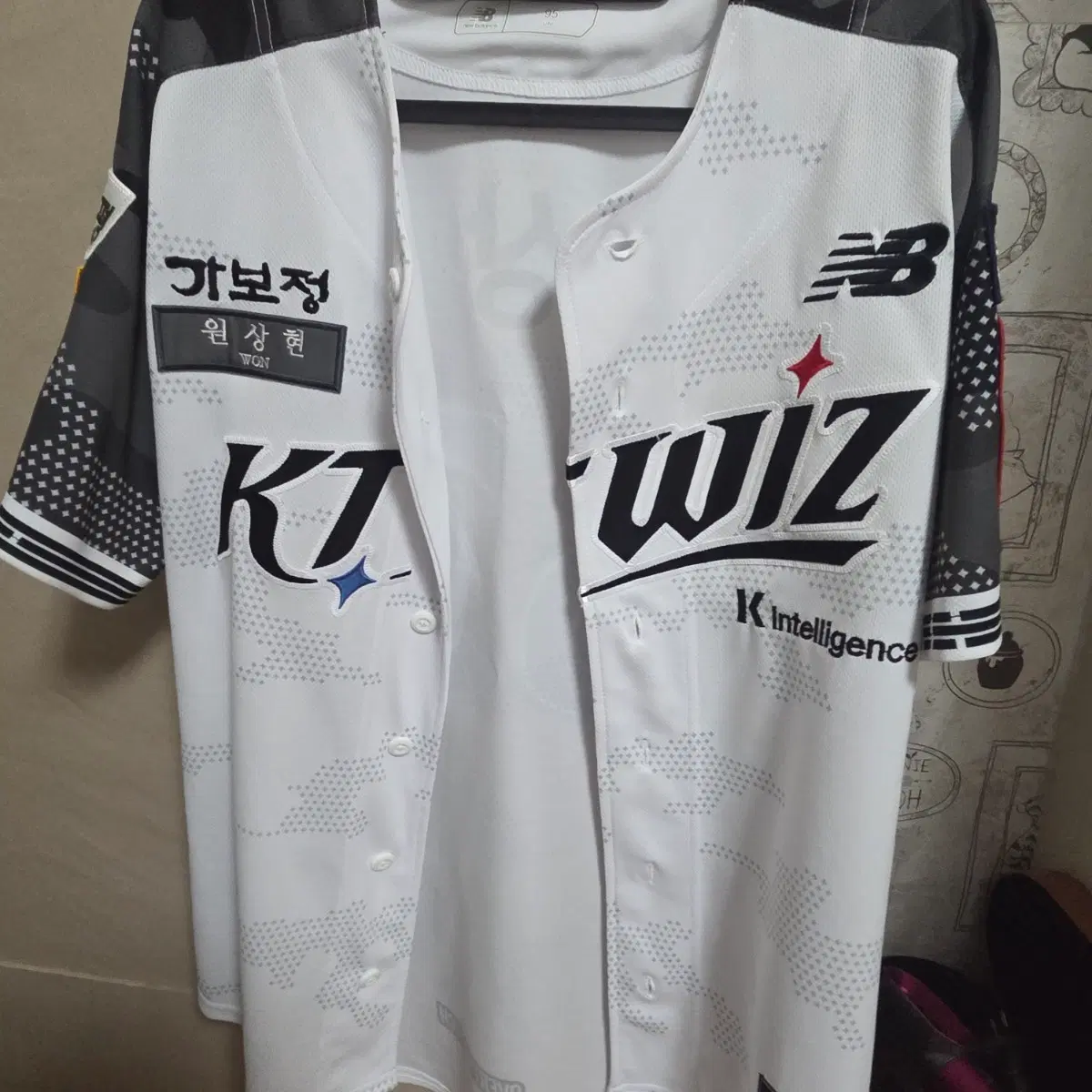 kt wiz 밀리터리 유니폼 2025 어센틱 95