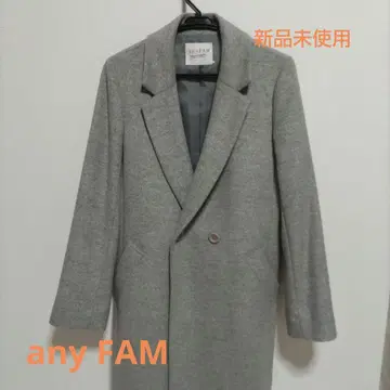 미사용 새상품 any FAM 체스터 코트