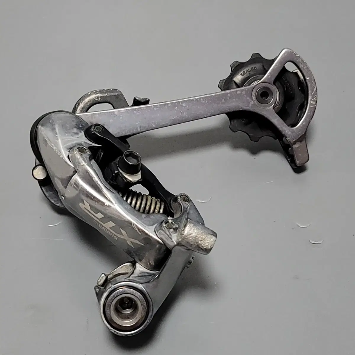 MTB 시마노 XTR RD-M960 9단 뒷드레일러 변속기 (역방향)