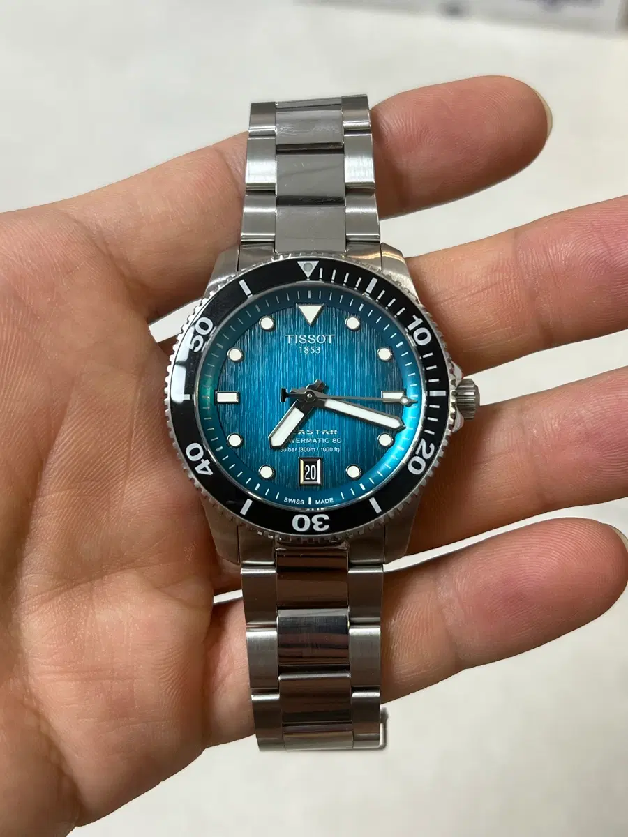 티쏘 씨스타 40mm 오토매틱